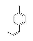 1-(1-Propenyl)-4-methylbenzene结构式