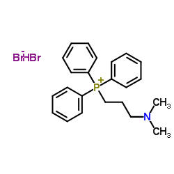 [3-(二甲基氨基)丙基]三苯基磷溴化物氢溴酸盐结构式
