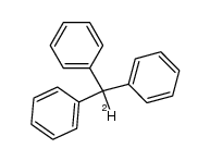 α-deuterotriphenylmethane Structure