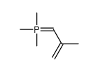 trimethyl(2-methylprop-2-enylidene)-λ5-phosphane结构式