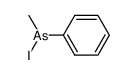 iodo-methyl-phenyl-arsine Structure