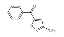 Methanone,(3-methyl-5-isoxazolyl)phenyl-结构式