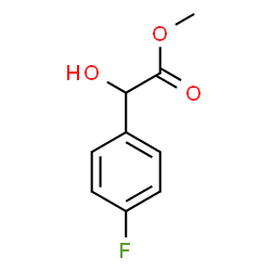 (R)-Hydroxy-(4-fluoro-phenyl)-acetic acid ethyl ester Structure