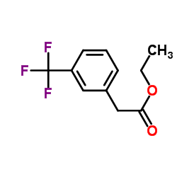 Ethyl [3-(trifluoromethyl)phenyl]acetate structure