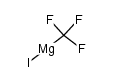 (trifluoro methyl) magnesiumiodide Structure
