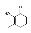 2-hydroxy-3-methyl-2-cyclohexen-1-one Structure