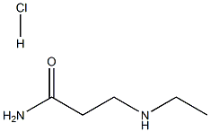 3-(ETHYLAMINO)PROPANAMIDE HCl Structure
