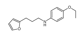 4-ethoxy-N-[3-(furan-2-yl)propyl]aniline结构式