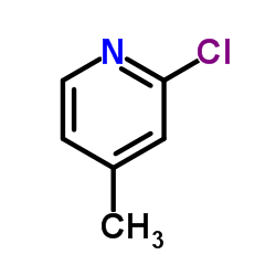 2-Chloro-4-picoline structure
