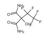 hydroxy-pentafluoroethyl-malonic acid diamide结构式