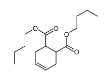 dibutyl cyclohex-4-ene-1,2-dicarboxylate结构式