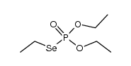 O,O-diethyl Se-ethyl selenophosphate Structure
