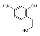Benzeneethanol, 4-amino-2-hydroxy- (9CI)结构式