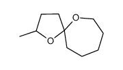 2-methyl-1,11-dioxaspiro[4.6]undecane结构式