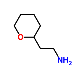 2-(四氢-2H-吡喃-2-基)乙-1-胺结构式