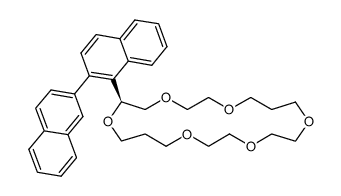 (S)-2,2-联萘酚-20-冠醚-6结构式