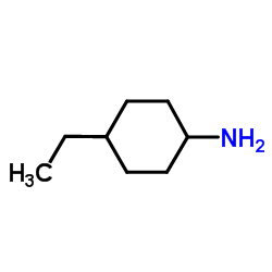 4-乙基环己胺 (顺反异构体混合物)结构式