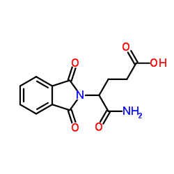 N-Phthalyl-D,L-isoglutamine Structure