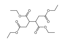tetraethyl butane-1,2,3,4-tetracarboxylate结构式