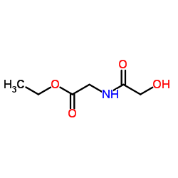Glycine, N-(hydroxyacetyl)-, ethyl ester (9CI)结构式