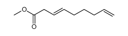 methyl (E)-3,8-nonadienoate Structure