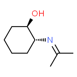 Cyclohexanol, 2-[(1-methylethylidene)amino]-, (1R,2R)- (9CI)结构式