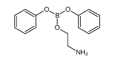 Boric acid (2-aminoethyl)diphenyl ester Structure