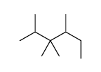 2,3,3,4-tetramethylhexane结构式