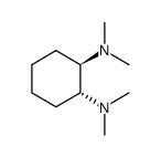 (1R,2R)-N1,N1,N2,N2-四甲基环己烷-1,2-二胺结构式