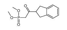 Dimethyl [(2-indanoyl)methyl] phosphonate Structure