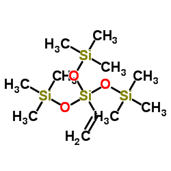 乙烯基三(三甲基硅氧基)硅烷结构式
