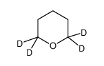 tetrahydropyran-2,2,6,6-d4结构式