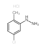 (5-chloro-2-methyl-phenyl)hydrazine Structure