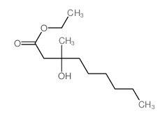Nonanoic acid,3-hydroxy-3-methyl-, ethyl ester结构式