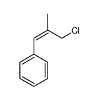 (3-chloro-2-methylprop-1-enyl)benzene结构式