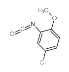 5-chloro-2-methoxyphenyl isocyanate Structure