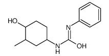 N-(4-Hydroxy-3-methylcyclohexyl)-N'-phenylurea结构式