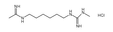 聚六亚甲基双胍盐酸盐结构式