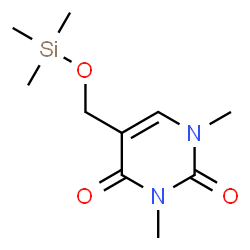 1,3-Dimethyl-5-[(trimethylsiloxy)methyl]-2,4(1H,3H)-pyrimidinedione Structure