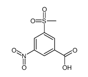 3-甲磺酰基-5-硝基苯甲酸结构式