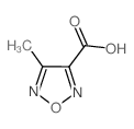 4-甲基呋咱-3-羧酸结构式