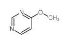 4-甲氧基嘧啶结构式