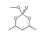 2-methoxy-4,6-dimethyl-1,3,2λ5-dioxaphosphinane 2-oxide Structure