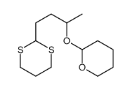 2-[4-(1,3-dithian-2-yl)butan-2-yloxy]oxane Structure