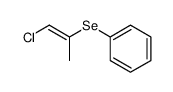 E-1-Chlor-2-phenylselenopropen结构式