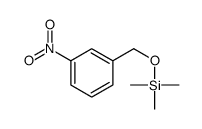 trimethyl-[(3-nitrophenyl)methoxy]silane结构式