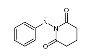 1-(Phenylamino)-2,6-piperidindion Structure