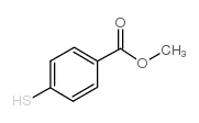 Methyl 4-Mercaptobenzoate Structure