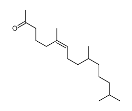 6,10,14-trimethylpentadec-6-en-2-one Structure