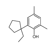 2-(1-ethylcyclopentyl)-4,6-xylenol Structure